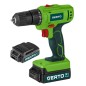 VERTO 50G291 Wiertarko-wkrętarka akumulatorowa 2 x 20V, Li-Ion/1.5Ah, walizka