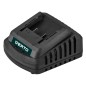 VERTO 50G291 Wiertarko-wkrętarka akumulatorowa 2 x 20V, Li-Ion/1.5Ah, walizka