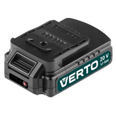 VERTO 50G291 Wiertarko-wkrętarka akumulatorowa 2 x 20V, Li-Ion/1.5Ah, walizka 
