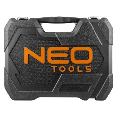 NEO TOOLS 10-058 Klucze nasadowe 1/2", 1/4" , zestaw 82 szt. ECO 