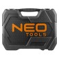 NEO TOOLS 10-058 Klucze nasadowe 1/2", 1/4" , zestaw 82 szt. ECO