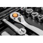 NEO TOOLS 10-058 Klucze nasadowe 1/2", 1/4" , zestaw 82 szt. ECO
