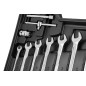 NEO TOOLS 10-058 Klucze nasadowe 1/2", 1/4" , zestaw 82 szt. ECO