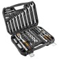 NEO TOOLS 10-058 Klucze nasadowe 1/2", 1/4" , zestaw 82 szt. ECO