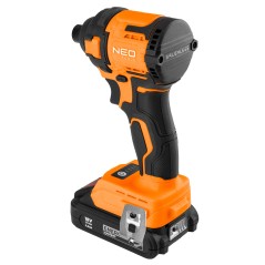 NEO TOOLS 04-612 Zakrętarka udarowa bezszczotkowa 18V, 300Nm, hex ¼”, compact, Energy+, bez akumulatora 