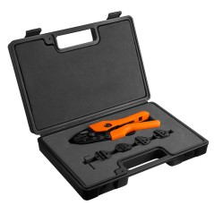 NEO TOOLS 01-537 Szczypce do zaciskania końcówek zestaw 5 szczęk 
