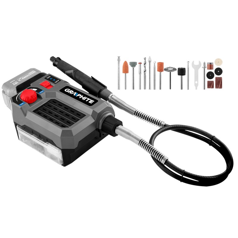 GRAPHITE 58GE107 Multiszlifierka Energy+ 18V bez akumulatora