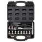 NEO TOOLS 11-885 Frezy do czyszczenia gniazd wtryskiwaczy - zestaw 17 szt.