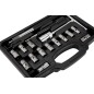 NEO TOOLS 11-885 Frezy do czyszczenia gniazd wtryskiwaczy - zestaw 17 szt.