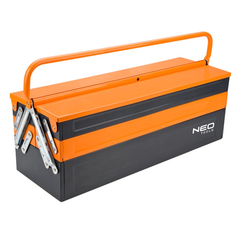 NEO TOOLS 84-101 Skrzynka narzędziowa 62 x 24 x 21 cm, metalowa