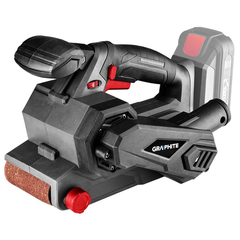 GRAPHITE 58GE136 Szlifierka taśmowa akumulatorowa  Energy+ 18V