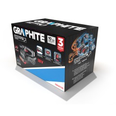 GRAPHITE 58GE136 Szlifierka taśmowa akumulatorowa  Energy+ 18V 