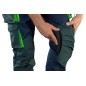 NEO TOOLS 81-226-L Spodnie robocze PREMIUM, 62% bawełna, 35% poliester, 3% elastan, rozmiar L
