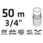 VERTO 15G805 Wąż ogrodowy 50 m, 3/4"ECONOMIC