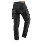 NEO TOOLS 81-236-XS Spodnie robocze DENIM, czarne, rozmiar XS