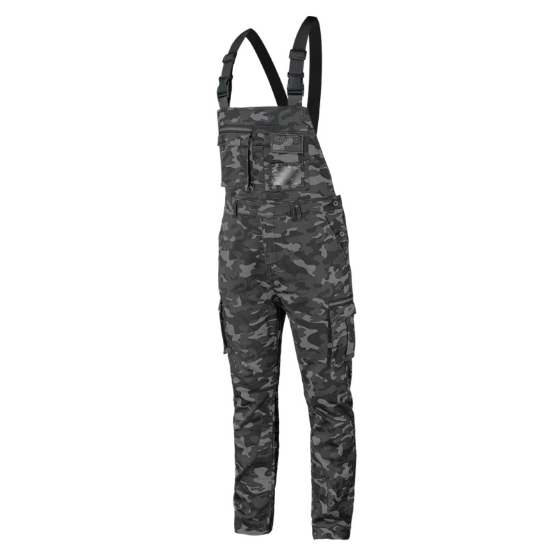 NEO TOOLS 81-252-L Ogrodniczki robocze Camo URBAN, rozmiar L