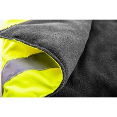 NEO TOOLS 81-520-XXL Bezrękawnik roboczy, dwustronny, jedna strona odblaskowa, żółta, rozmiar XXL/58 