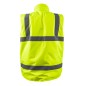 NEO TOOLS 81-520-XXL Bezrękawnik roboczy, dwustronny, jedna strona odblaskowa, żółta, rozmiar XXL/58