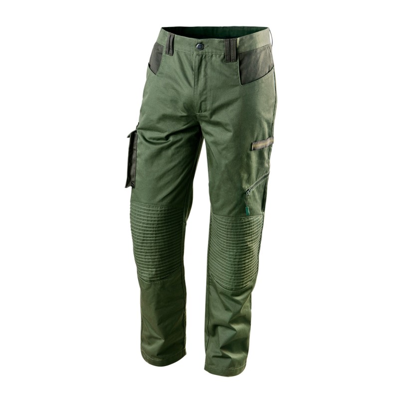 NEO TOOLS 81-222-XXL Spodnie robocze CAMO olive, rozmiar XXL