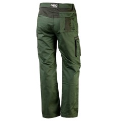 NEO TOOLS 81-222-XXL Spodnie robocze CAMO olive, rozmiar XXL 
