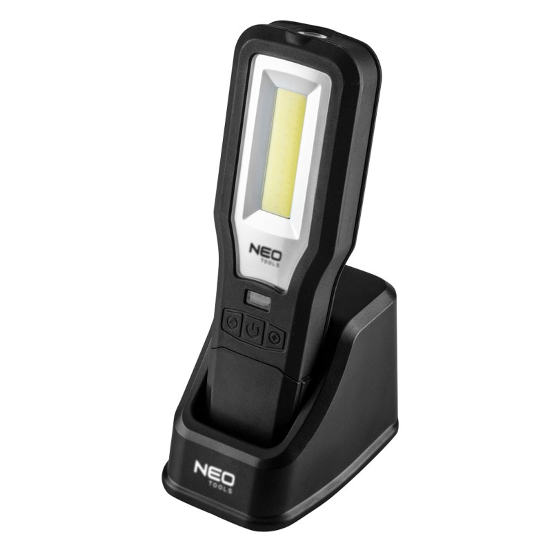 NEO TOOLS 99-071 Lampa warsztatowa 550 lm COB LED + baza + ładowarka