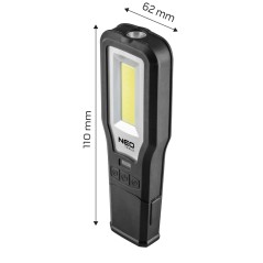 NEO TOOLS 99-071 Lampa warsztatowa 550 lm COB LED + baza + ładowarka 