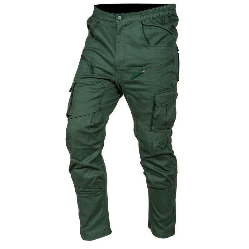 NEO TOOLS 81-286-XXXL Spodnie robocze OUTDOOR, typu jogger, zielone, rozmiar XXXL