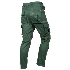 NEO TOOLS 81-286-XXXL Spodnie robocze OUTDOOR, typu jogger, zielone, rozmiar XXXL 