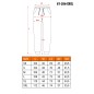 NEO TOOLS 81-286-XXXL Spodnie robocze OUTDOOR, typu jogger, zielone, rozmiar XXXL