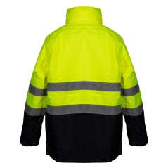 NEO TOOLS 81-720-L Kurtka robocza ostrzegawcza wodoodporna, żółta, rozmiar L 