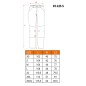 NEO TOOLS 81-325-S Spodnie robocze, 100% cotton, rozmiar S