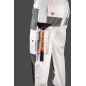NEO TOOLS 81-120-XL Spodnie robocze, białe, rozmiar XL/56