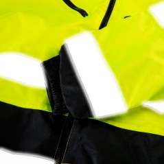 NEO TOOLS 81-710-XL Kurtka robocza ostrzegawcza ocieplana, żółta, rozmiar XL 
