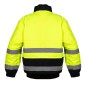 NEO TOOLS 81-710-XL Kurtka robocza ostrzegawcza ocieplana, żółta, rozmiar XL