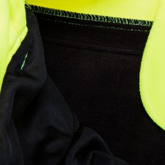 NEO TOOLS 81-750-XL Spodnie robocze ostrzegawcze softshell, żółte, rozmiar XL 