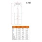 NEO TOOLS 81-750-S Spodnie robocze ostrzegawcze softshell, żółte, rozmiar S