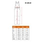 NEO TOOLS 81-430-LD Spodnie robocze na szelkach BASIC, rozmiar LD/54