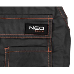 NEO TOOLS 81-430-L Spodnie robocze na szelkach BASIC, rozmiar L/52 
