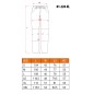 NEO TOOLS 81-220-XL Spodnie robocze HD, rozmiar XL/56