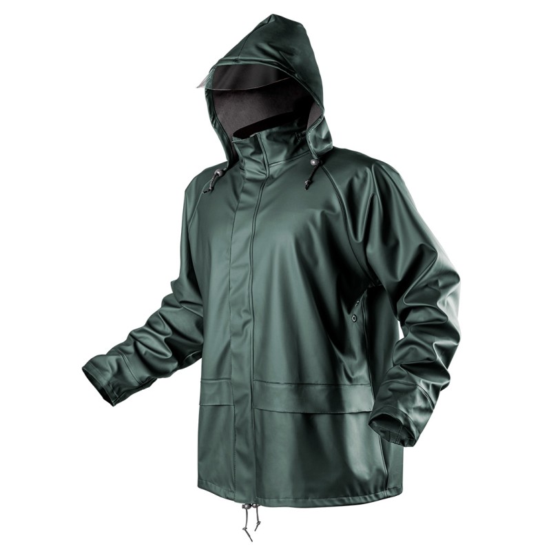 NEO TOOLS 81-810-L Kurtka przeciwdeszczowa PU/PVC, EN 343, rozmiar L