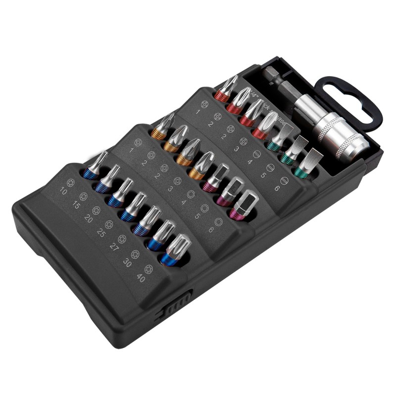 GRAPHITE 57H996 Końcówki wkrętakowe, zestaw 22 szt.