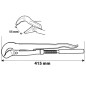 NEO TOOLS 02-127 Klucz do rur typ "45", 1.5", 415 mm