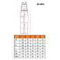 NEO TOOLS 81-249-L Ogrodniczki robocze Premium PRO, rozmiar L