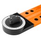 NEO TOOLS 72-225 Kątomierz nastawny z poziomicą 500 mm, 2 libelle, ołówek