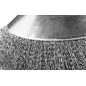 GRAPHITE 55H103 Szczotka druciana do kosy spalinowej 200 x 25,4 mm, miękka, druty falowane