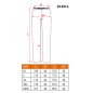 NEO TOOLS 81-811-L Spodnie przeciwdeszczowe PU/PVC, EN 343, rozmiar L