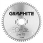 GRAPHITE 57H678 Tarcza do pilarki, widiowa, 200 x 30 mm, 60 zębów