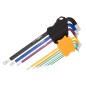 NEO TOOLS 09-512 Klucze sześciokątne 1.5-10 mm, zestaw 9 szt.