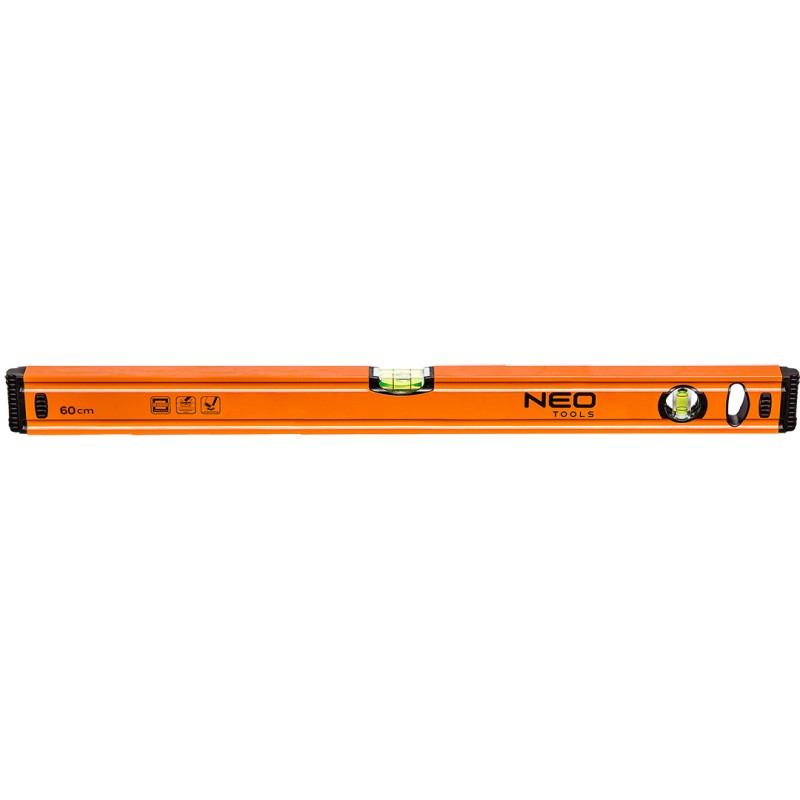 NEO TOOLS 71-062 Poziomnica aluminiowa 60 cm, 2 libelle