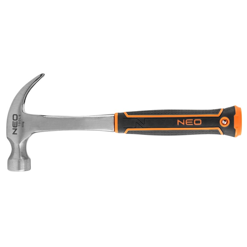 NEO TOOLS 25-104 Młotek stolarski 600 g, monolityczna konstrukcja